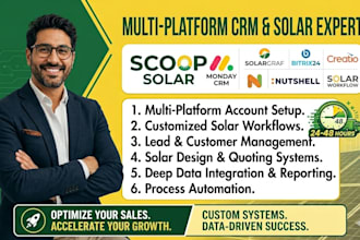 build scoop solar monday crm solargraf bitrix24 creatio nutshell solar workflow