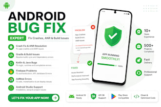 fix android app bugs, crashes, anr and build issues