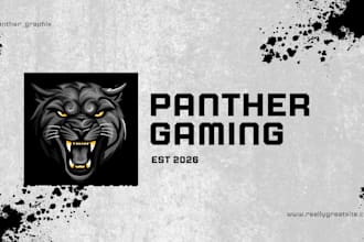 design professional gaming poster and youtube banner