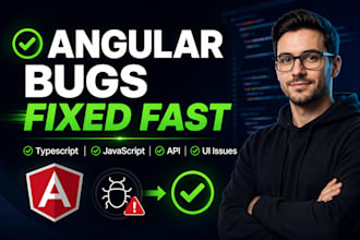 fix angular bugs, errors and typescript issues