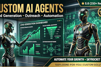 create ai agents for lead generation outreach and business automation