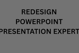 design powerpoint presentation redesign expert