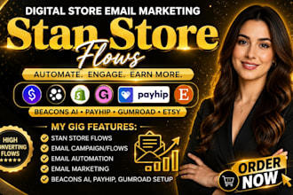 do stan store setup, beacons ai setup, stan store marketing