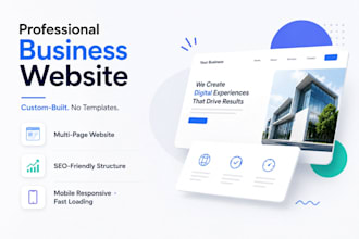 build a professional business website for small businesses