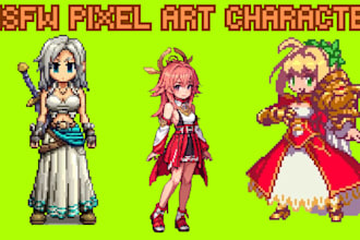 do nsfw pixel art animation nsfw pixel art sprite sheet character for game art