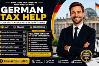 register your german freelance tax setup, tax registration fragebogen via elster