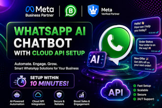 build intelligent whatsapp ai agent chatbot for your business