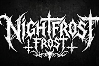 design unique heavy metal and rock band logo
