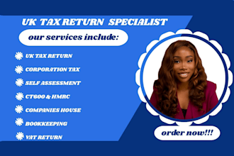 file UK corporation tax return ct600 accounts for hmrc, sa100, cs01, vat, xero