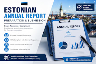 prepare and submit your estonian annual report fast and compliant