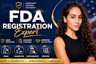 do fda registration, fda listing, and fda compliance for food, cosmetics, a