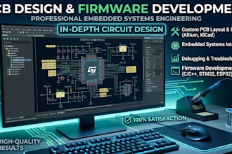 build custom embedded systems and pcb hardware