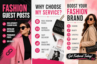 publish your guest post on high authority fashion blogs with dofollow bac