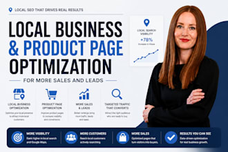 boost local business and product page optimization for more sales and leads