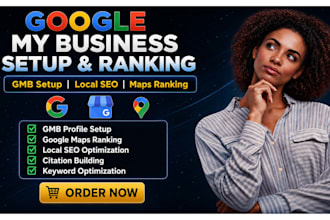 setup google my business profile gmb ranking gmb listing local seo optimization