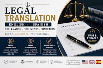 provide services of explanation, translation and rewriting