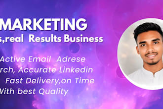 build a b2b lead list and generate an email list