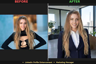 enhance and retouch your linkedin or professional profile photo with ai
