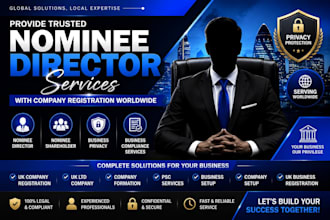 provide trusted nominee director services for company registration worldwide