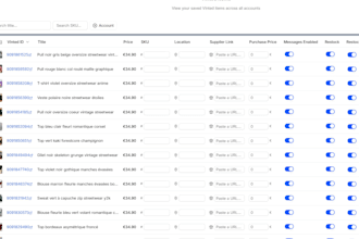 do dotb vinted listing and product upload service