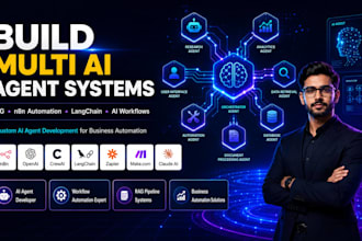 build multi ai system with crewai lindy ai rag agent pipeline n8n automation