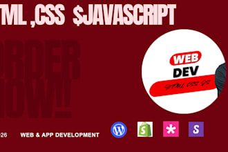 build responsive website or landing page using HTML CSS bootstrap