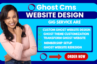 build ghost cms website fix ghost theme setup ghost blog customize newsletter