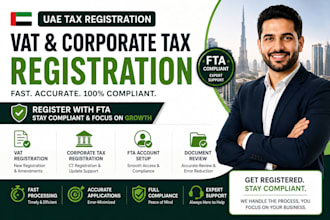 uae tax registration corporate tax registration uae vat registration uae fta trn