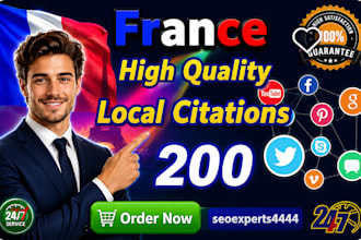 do top 500 france local citations da france backlinks guest post for local SEO