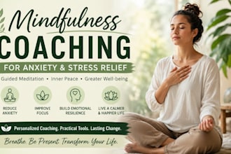 do mindfullness coaching for anxiety guided meditation
