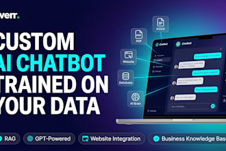 build a custom ai chatbot trained on your company data