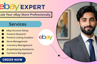 be your ebay dropshipping and ebay 2 step dropshipping VA
