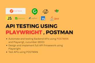 test your apis using postman and automate API testing with playwright