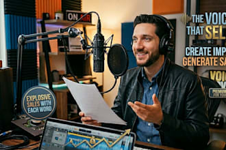 be your male spanish voice over talent