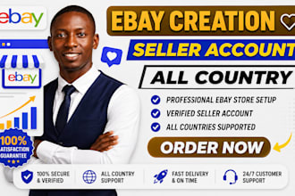 setup ebay store management ebay listing website traffic seo optimization