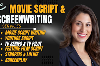 edit children screenplay, movie script, short film screenwriting