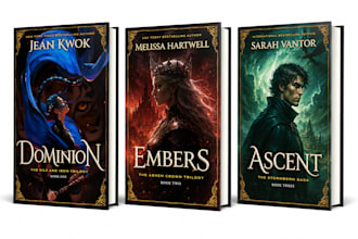 create kindle book cover design, ebook cover design, paperback and book design