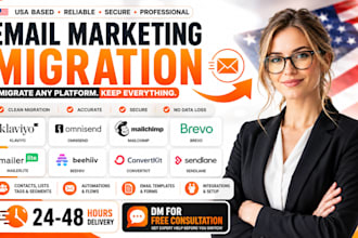 migrate klaviyo omnisend mailchimp brevo mailerlite beehiiv convertkit sendlane