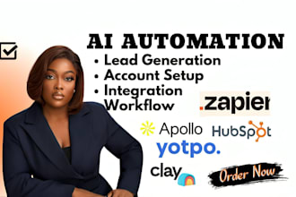 build workflows using clay apollo io hubspot outbound automation for b2b, zapier