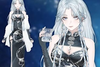 draw your live2d vtuber avatar model for streaming with physics