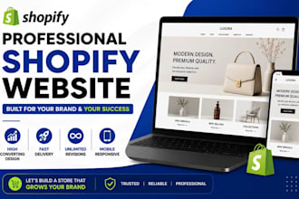 build a custom shopify website for your business