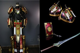 design 3d printable cosplay props anime game weapons movie armor stl 3d modeling