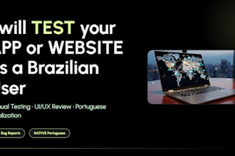 test your website or app