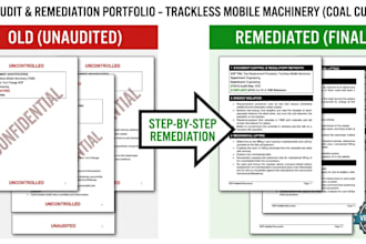 identify the gaps and create the paperwork