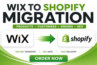 migrate wix to shopify wix migration move to shopify clone website wix to etsy