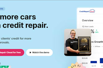develop credit repair software credit app cloud website sales funnel automation