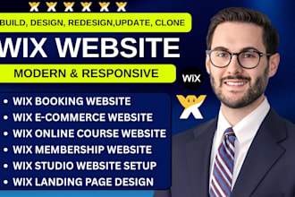 build wix booking website wix membership website wix online course wix redesign