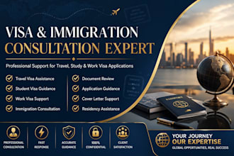 provide visa and immigration consultation for travel, work and study visas