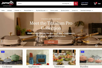 converting home supplies and kitchen gadgets shopify store dropshipping store