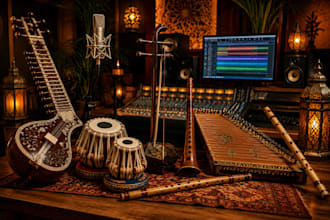 record authentic duduk sitar tabla erhu bansuri and world music tracks